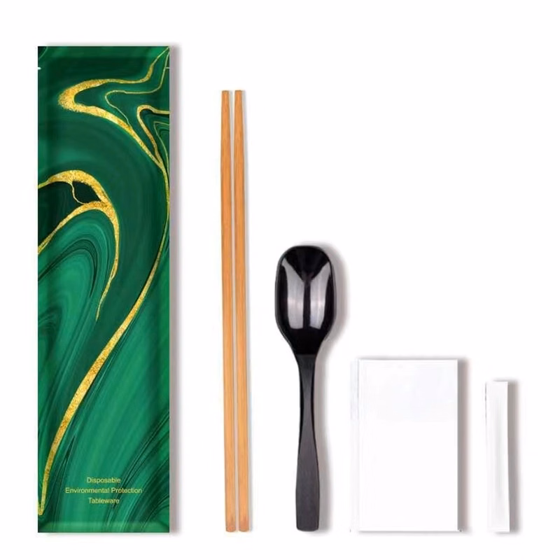 Disposable Bamboo Chopsticks Set & Customizable