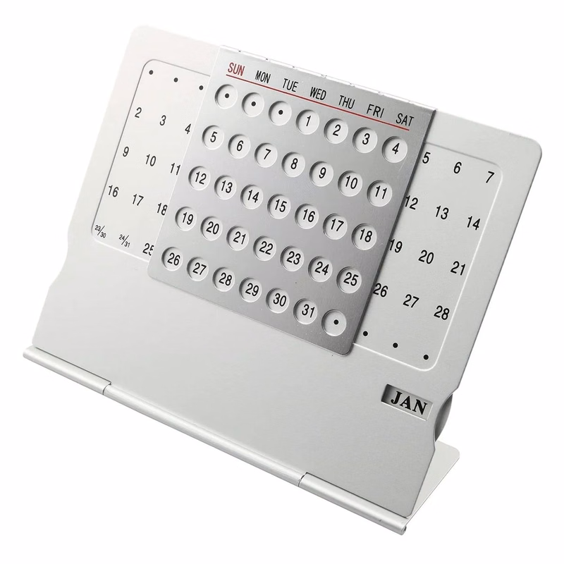 Metal Perpetual Calendar