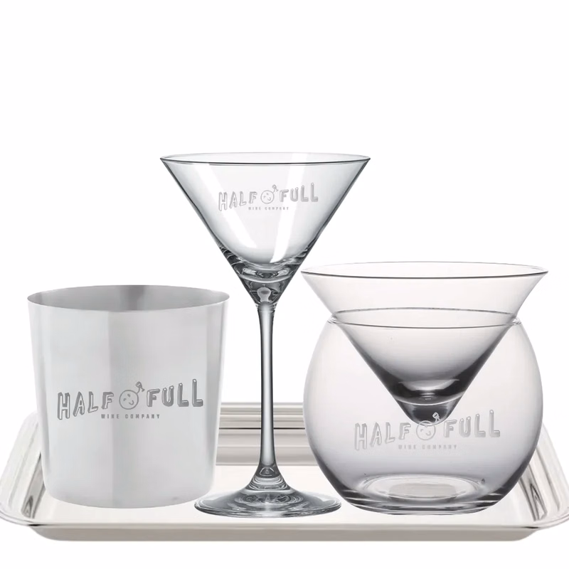 Caviar and Cocktail Serving Set