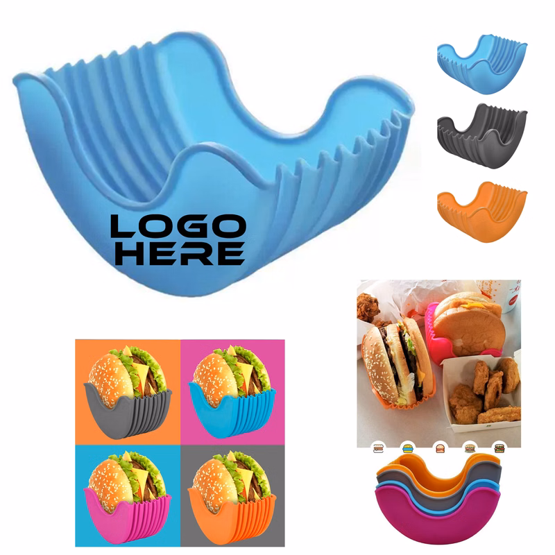 Adjustable Silicone Burger Holder
