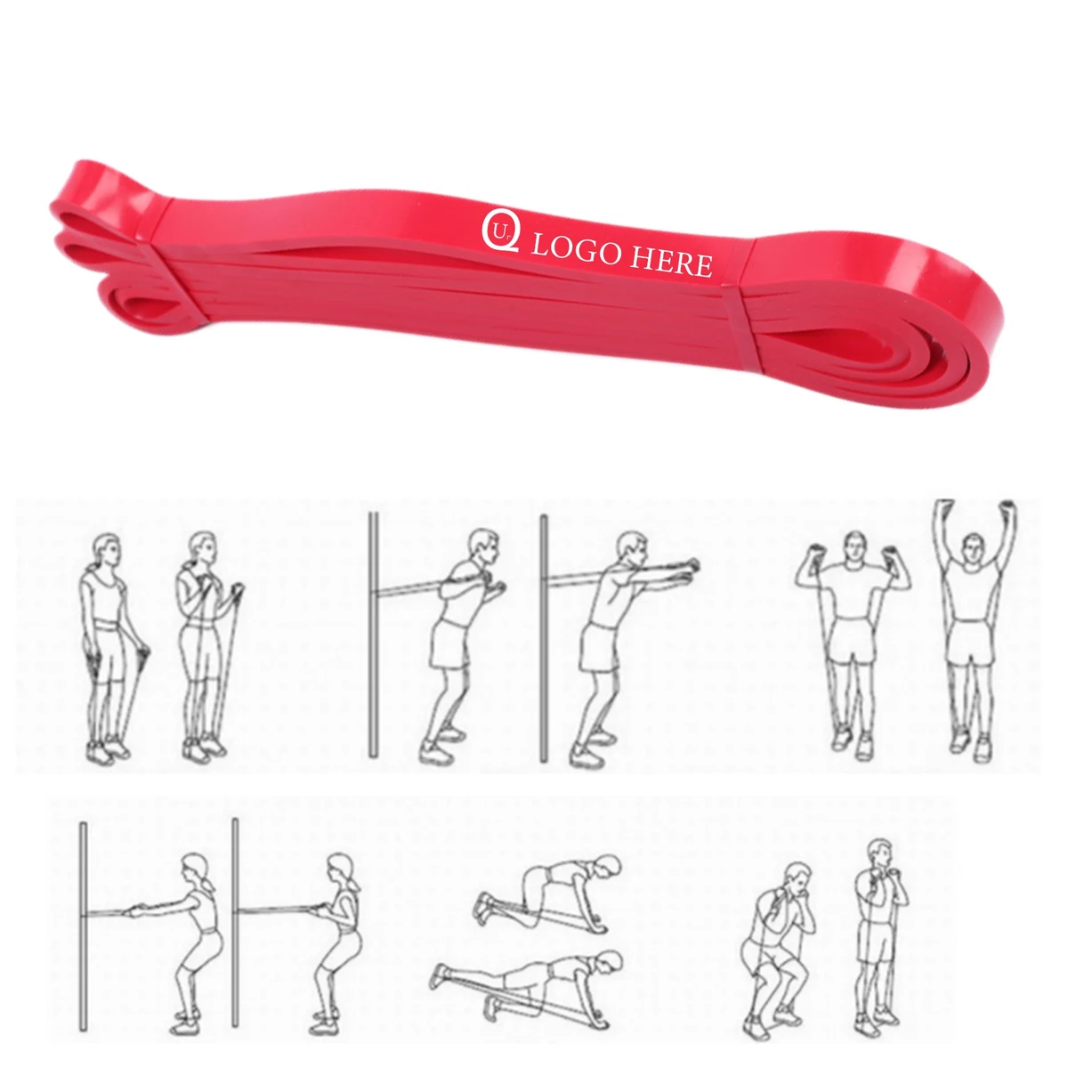 15-35 Lbs Pull-Up Resistance Band 1
