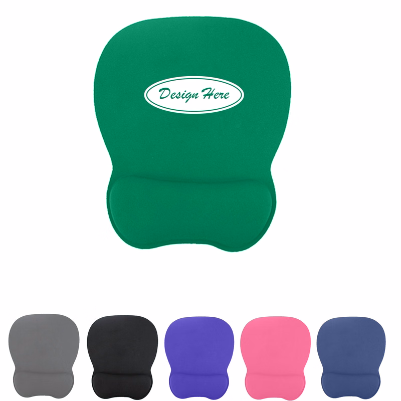 Gel-Padded Ergonomic Mouse Pad with Wrist Support for Relief