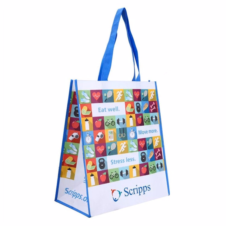 Custom PP Non-woven Laminated Tote Bag