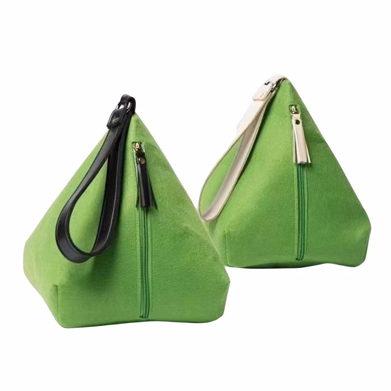 Small Felt Coin Purse with lanyard