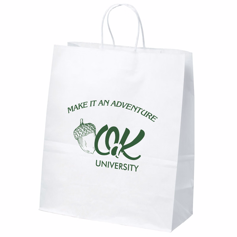 Citation - White Shopper - Flexo Ink Print