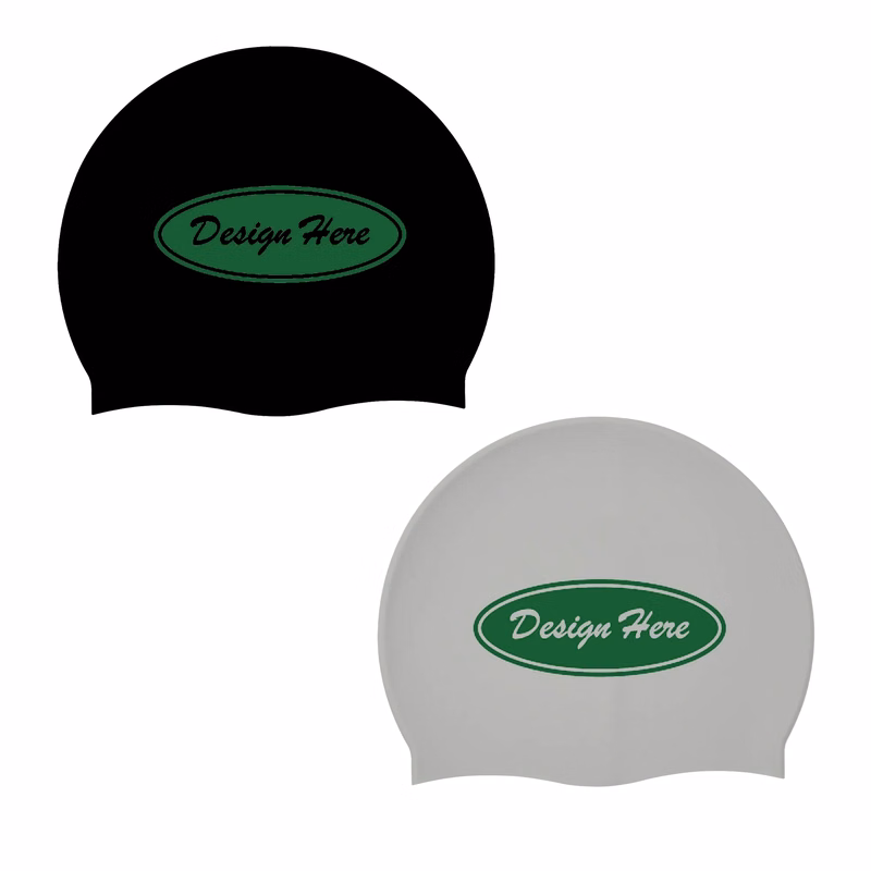 Unisex-Adult Silicone Swimming Cap
