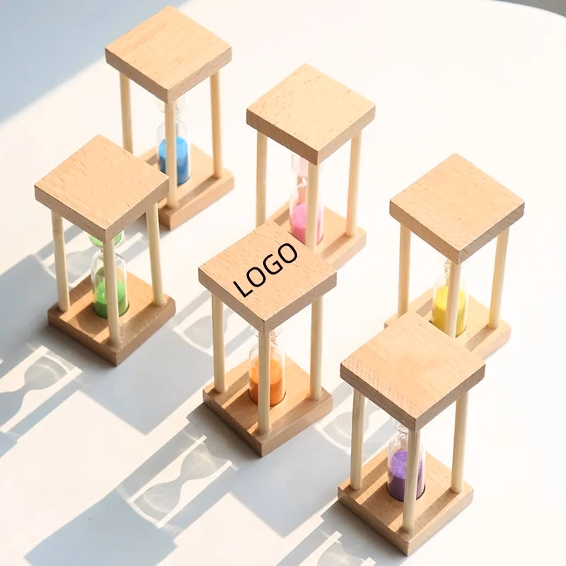 Wood hourglass