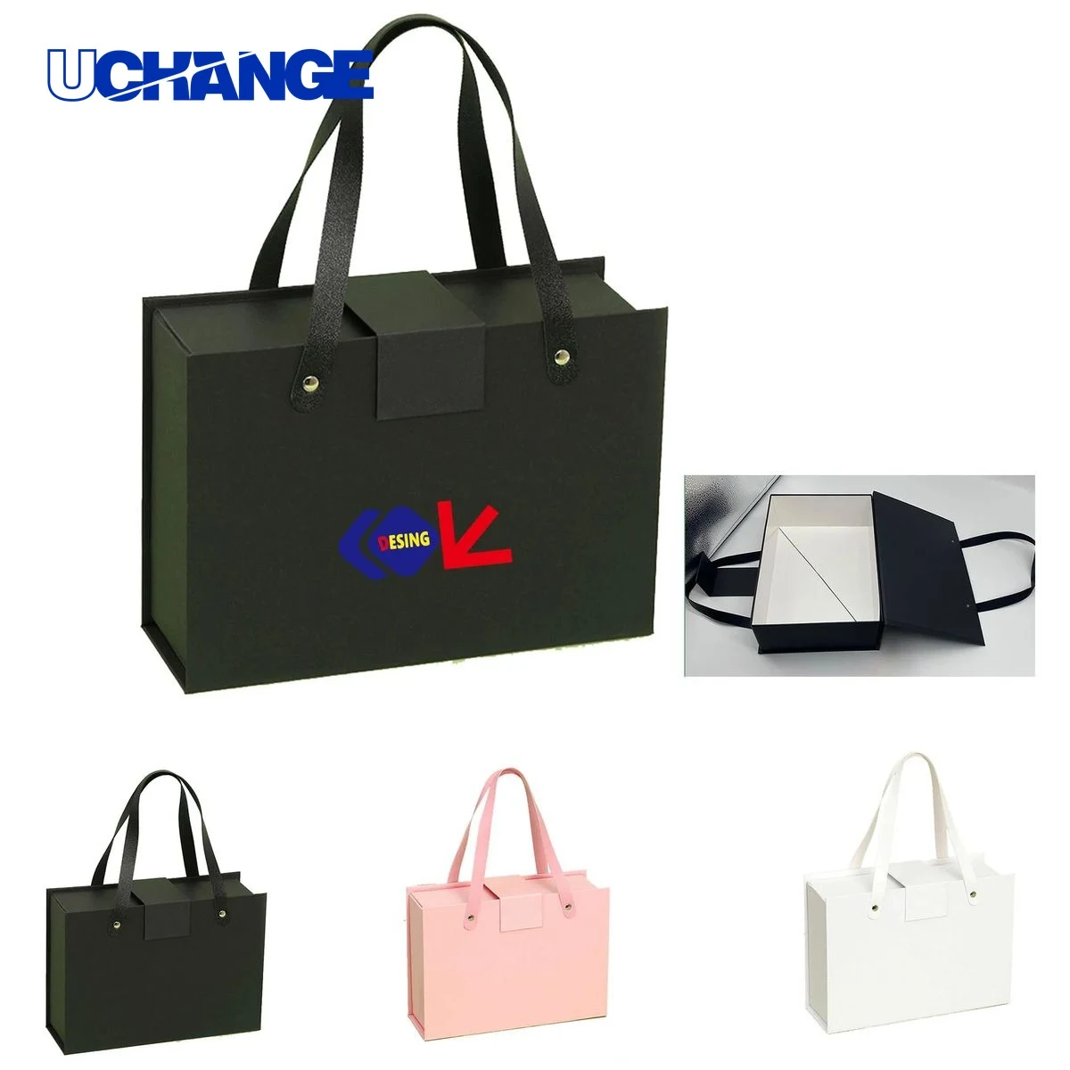 Magnetic Closure Collapsible Gift Box 1