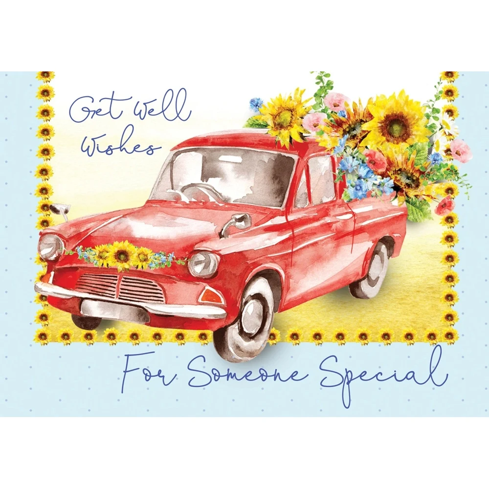 Truckload of Wishes Get Well Cards 1
