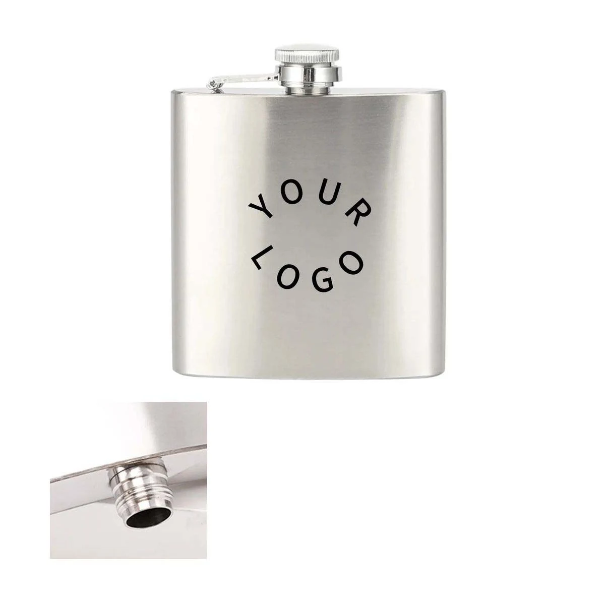 Stainless Steel Flask for Hiking and Sports Events 1