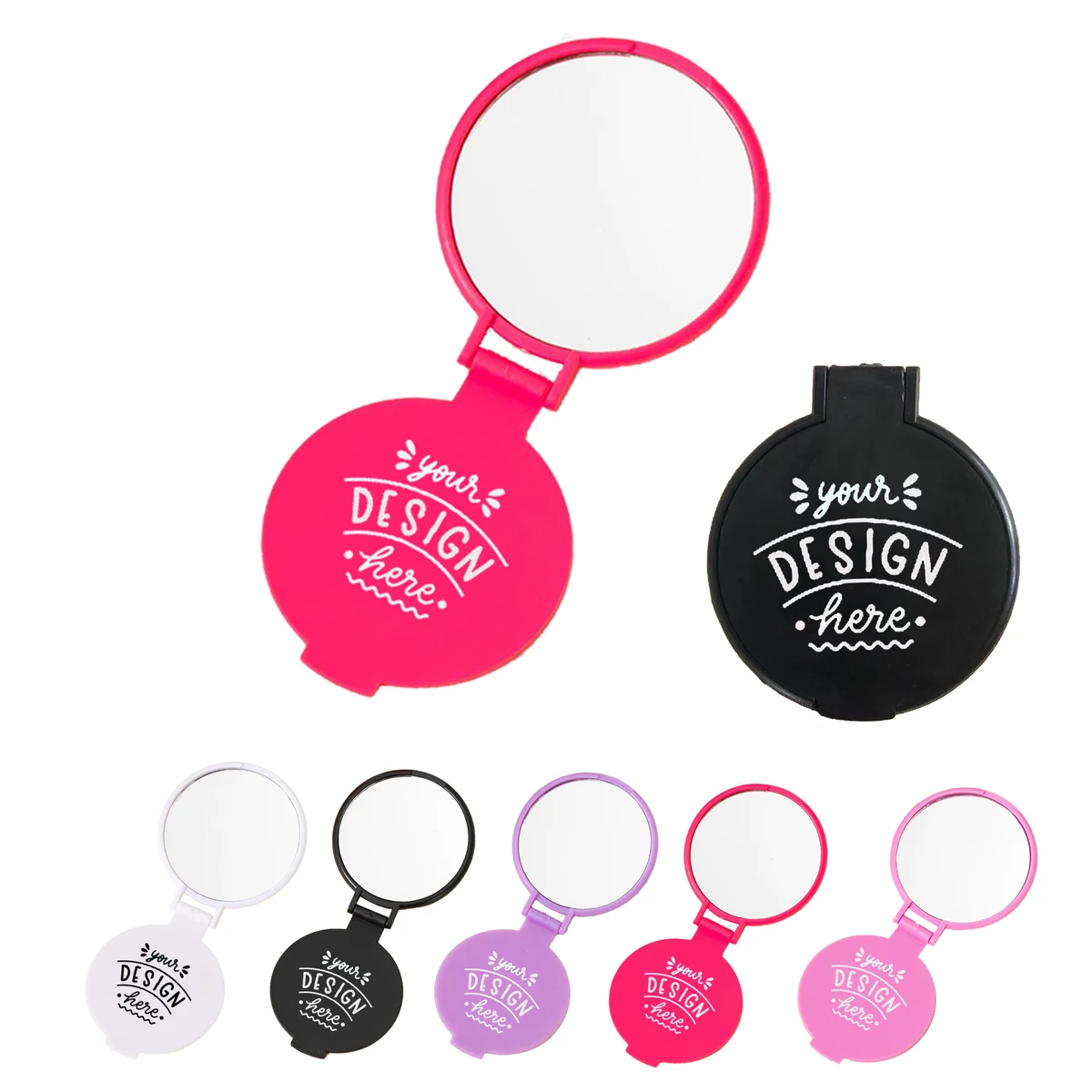 MOQ 20 PCS Promotional Foldable Mirror 1