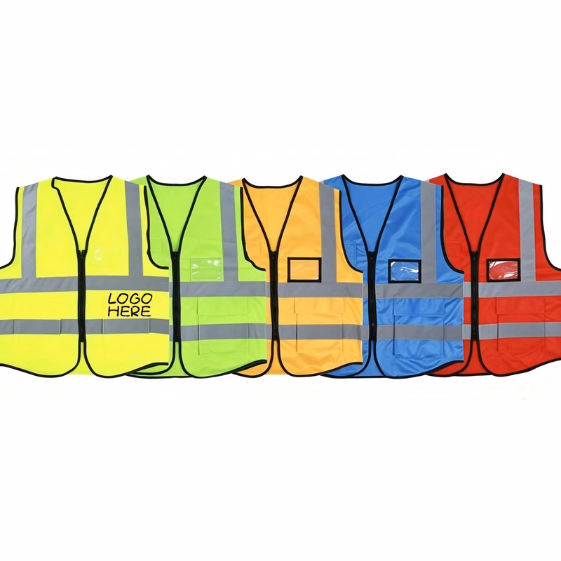 4 Pocket High Visibility Safety Vest