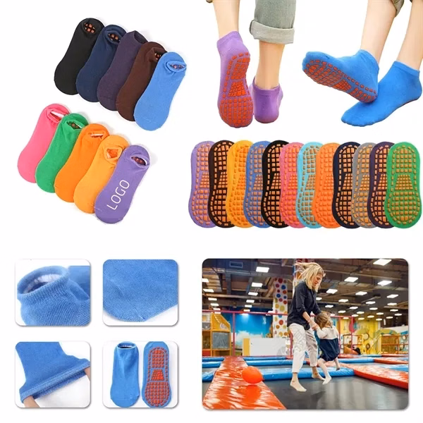 Custom Non-Slip Yoga Socks with Silicone Points — Wellness & Fitness Apparel