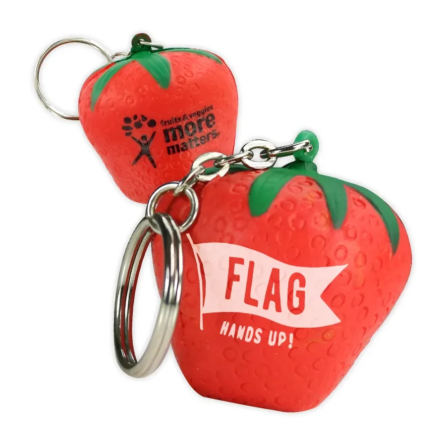 Strawberry Keychain 1