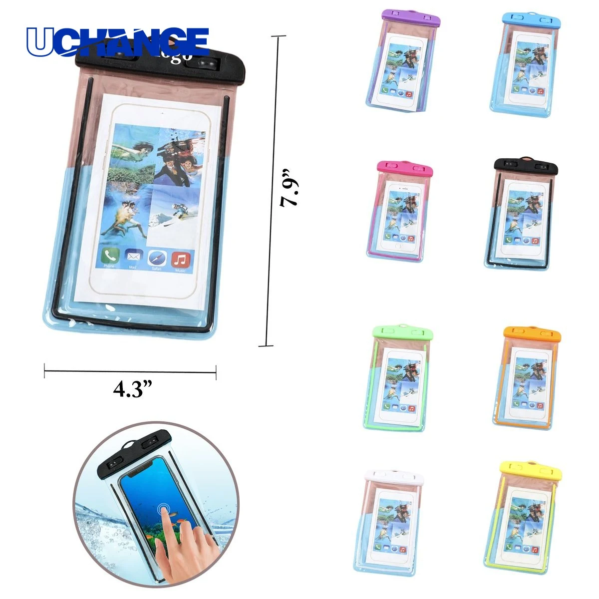 Waterproof Glowing Phone Case for Outdoor Activities 1