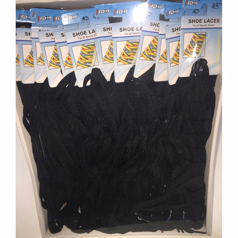 Shoelaces - Black 48"