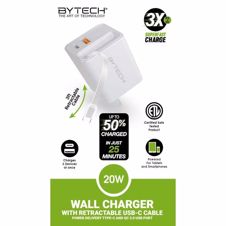 Type C Wall Chargers - White