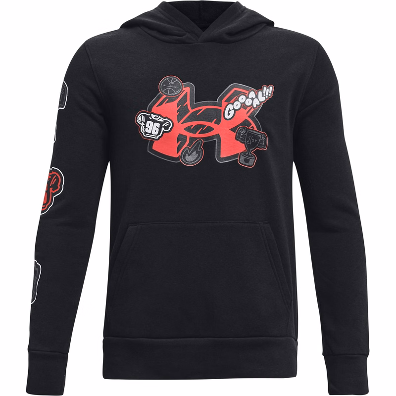 Boys' UA Rival Fleece Trophies Hoodie