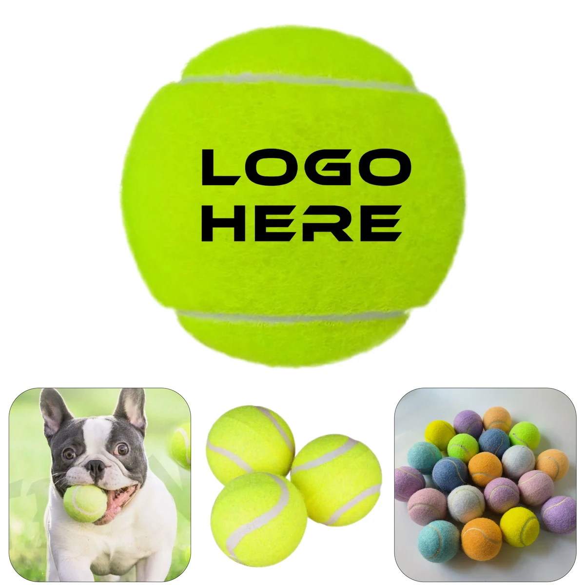 Durable Dog Tennis Balls 1