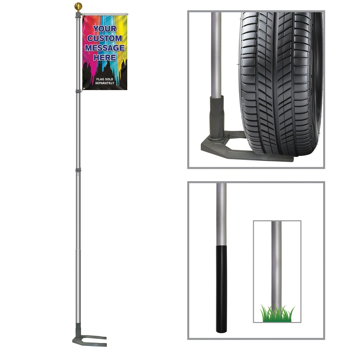 Multi-Use Telescoping Pole 1