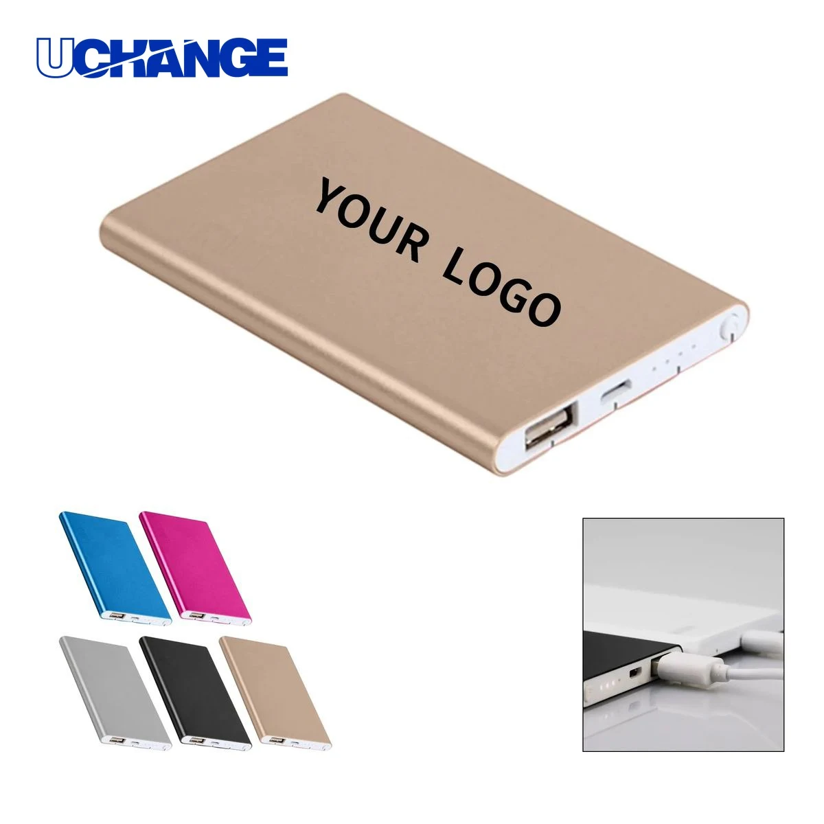 Travel Size Aluminum 5000mAh Power Bank Tool 1