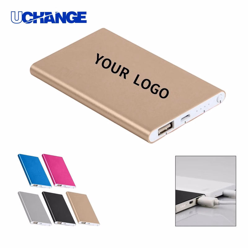 Travel Size Aluminum 5000mAh Power Bank Tool