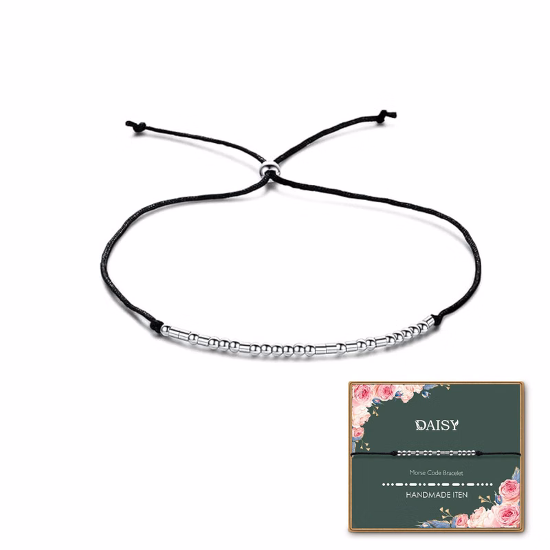Morse Code Bracelets for Women