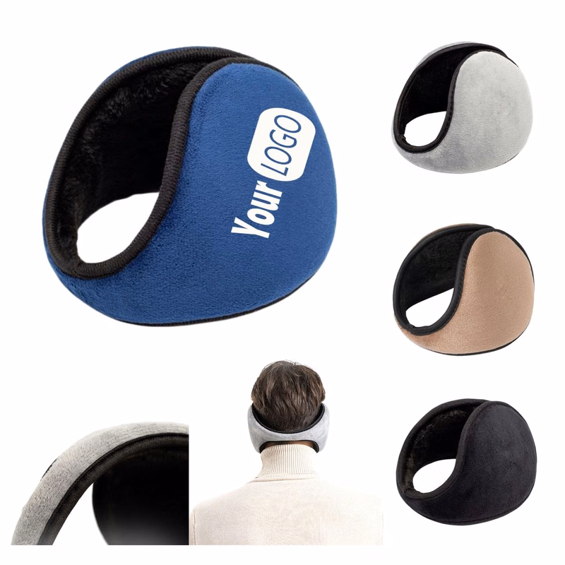 Custom Polyester Winter Earmuffs with Logo Printing