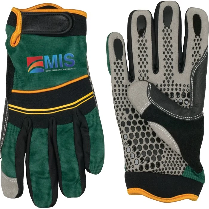 Sythetic Leather Palm Mechanic Glove 1