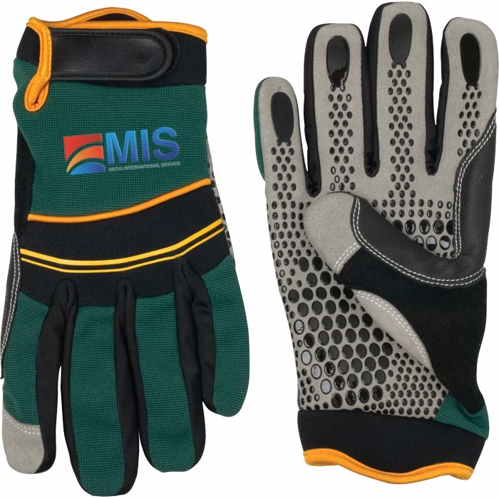 Sythetic Leather Palm Mechanic Glove