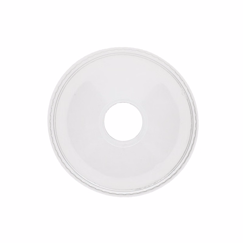 16/20/24 oz Soft Sided Cup Straw Slot Lid Clear