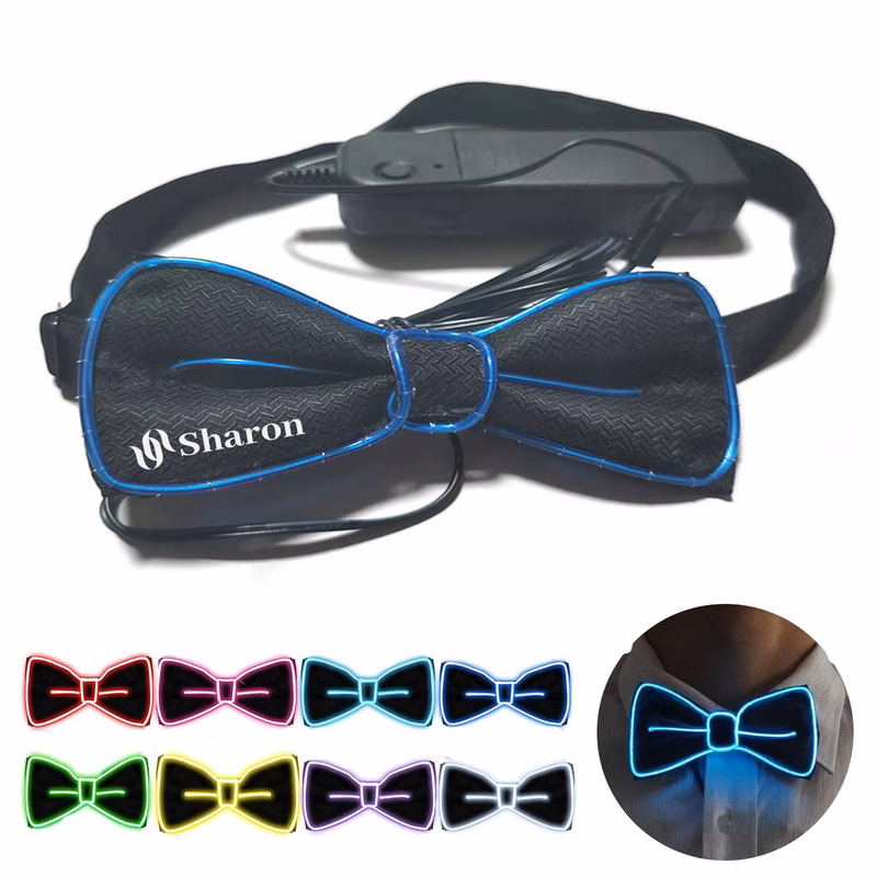 Adjustable LED Luminous Bow Tie