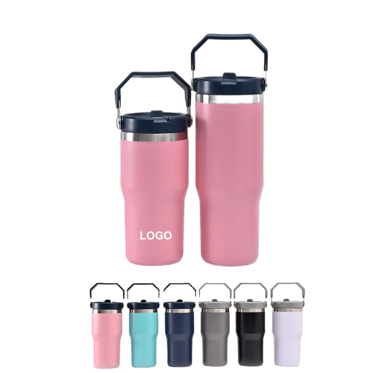 20oz Tumbler with Handle and Lid (direct import) 1