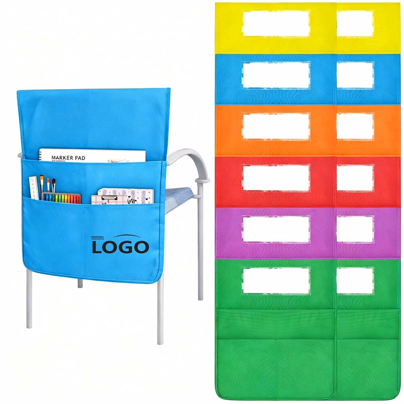 Chairback Organizer Bag for Classroom and Student Supplies