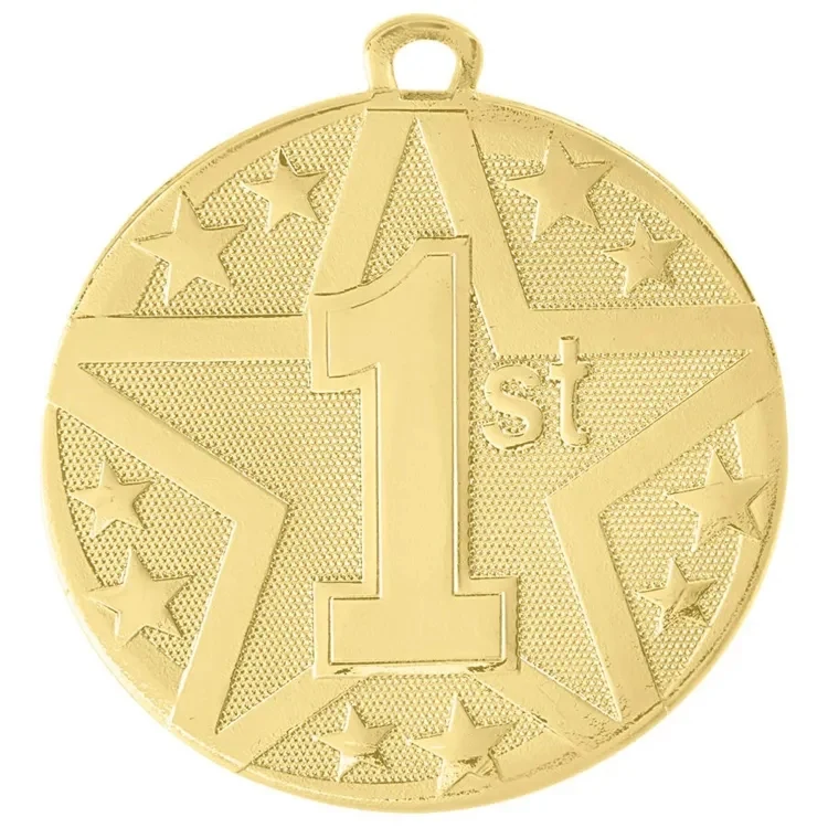 2" Gold Superstar 1st Place Medal 1