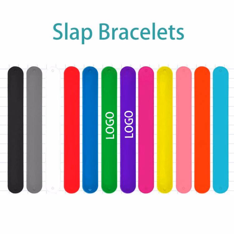 Custom Slap Bracelets Wristbands