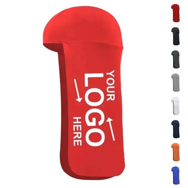 Custom Elastic Spandex Long Tail Riding Beanie UV Protection — Outdoor Sports 1