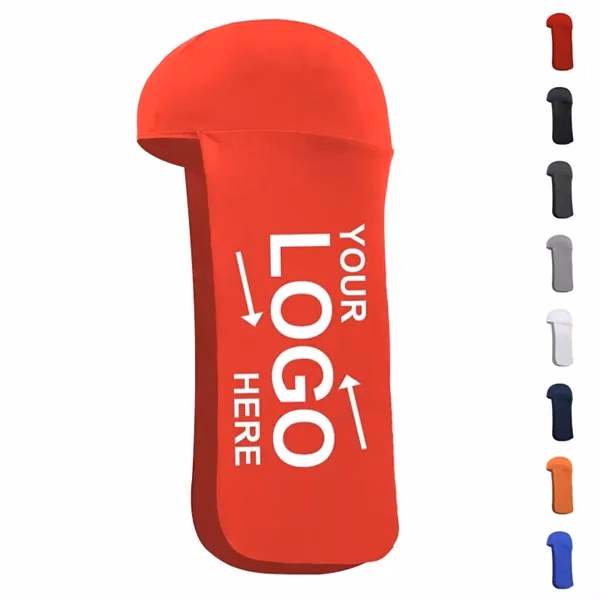 Custom Elastic Spandex Long Tail Riding Beanie UV Protection — Outdoor Sports