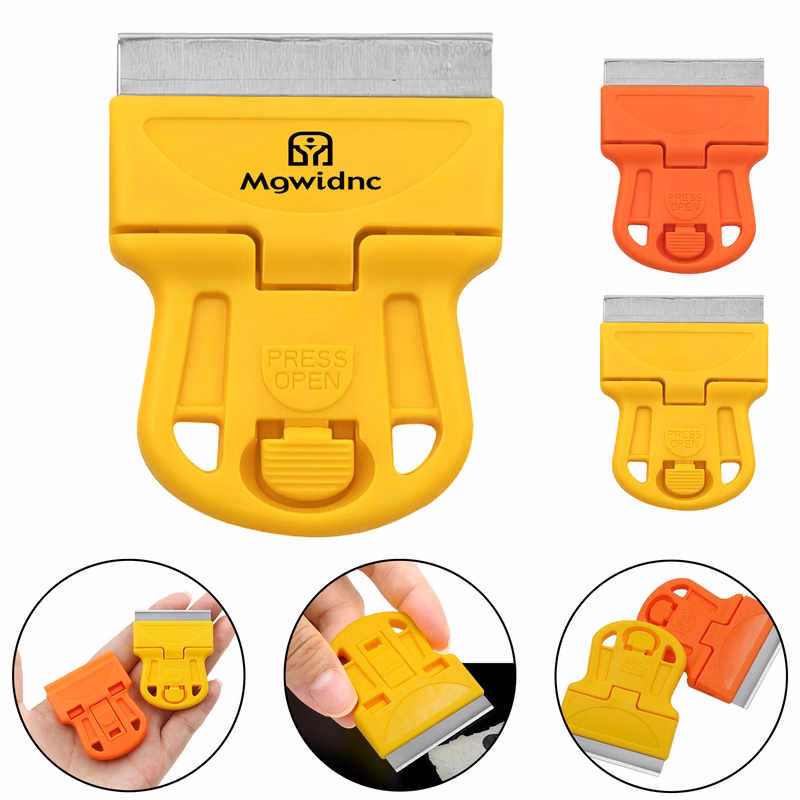 Single Head Glass Scraper for Car Window Film Adhesive Removal