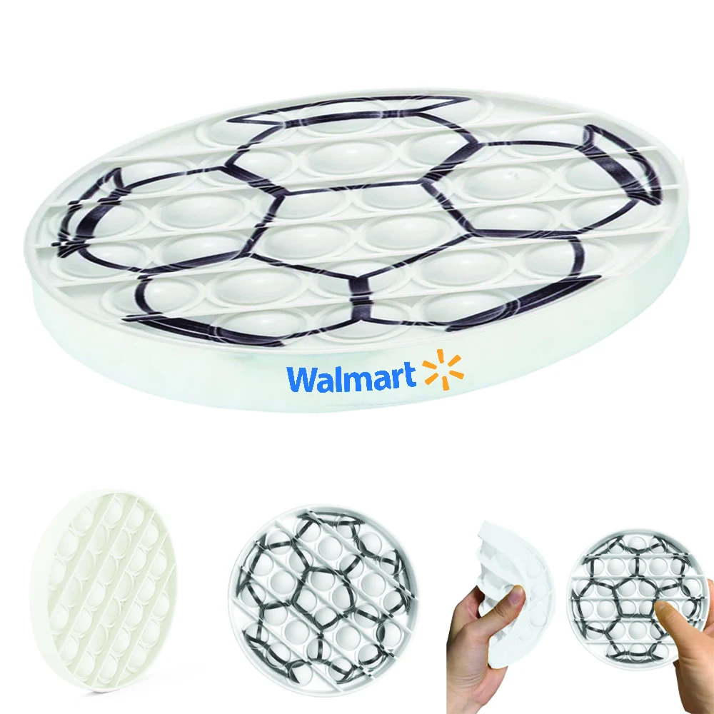 Pop It Fidget Toy - Soccer Full color 1
