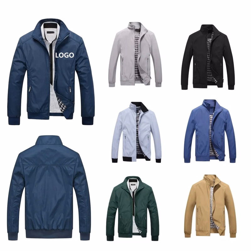 Men's Stand Collar Jacket Apparel