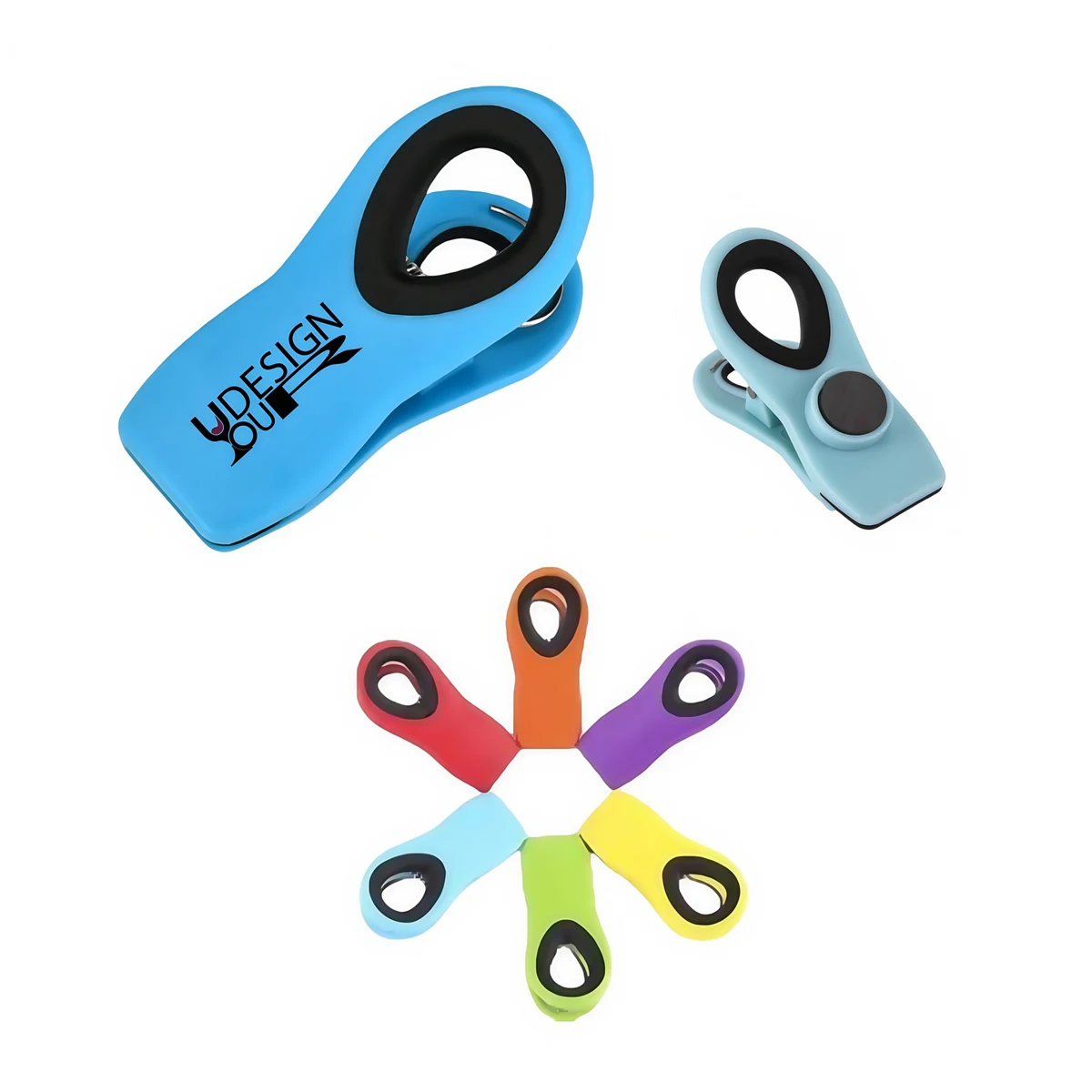 MOQ 30pcs Bag Clips With Magnet 1
