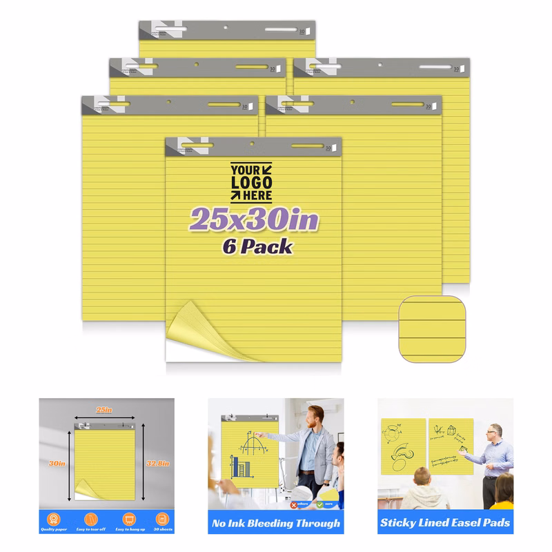 25" x 30" 30 Sheets Sticky Easel Pad