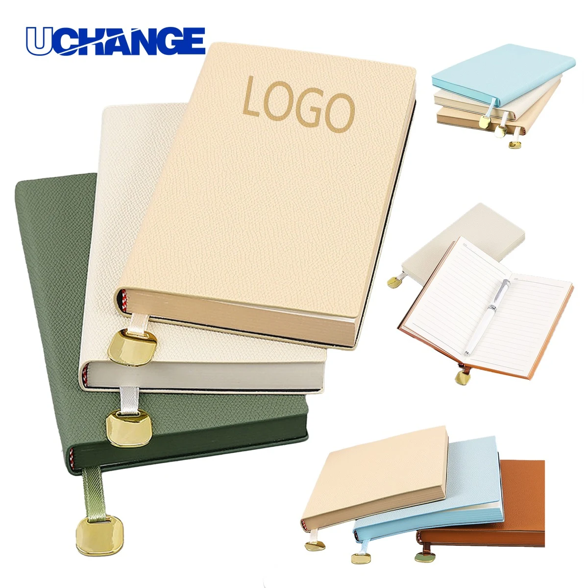 A6 Portable Leather Notebook Journal for Pocket Use 1