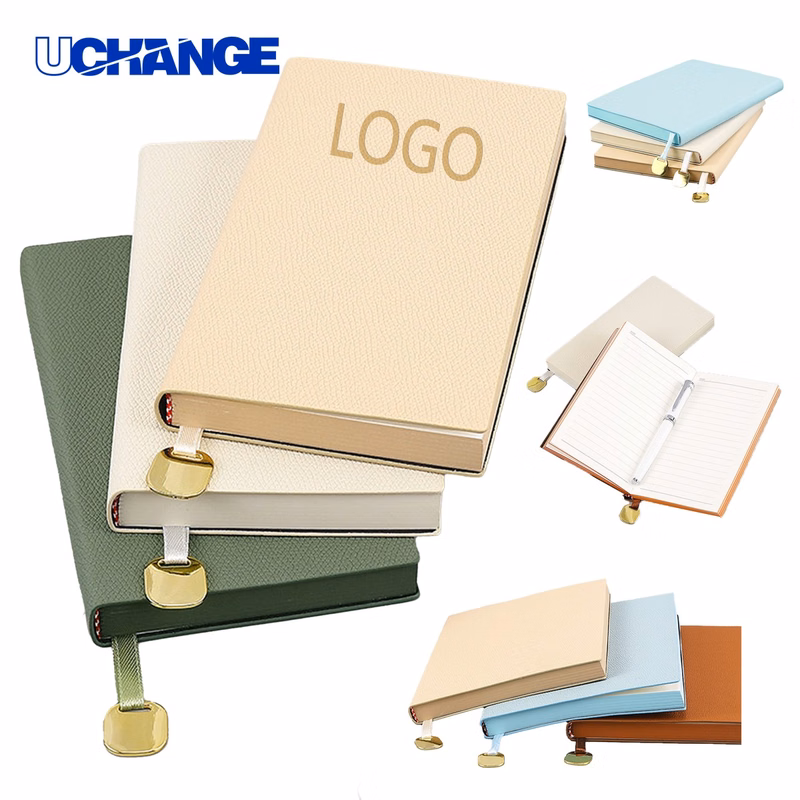 A6 Portable Leather Notebook Journal for Pocket Use