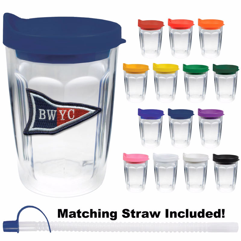 14oz Thermal Dual Walled Travel Tumbler - Embroidered Emblem