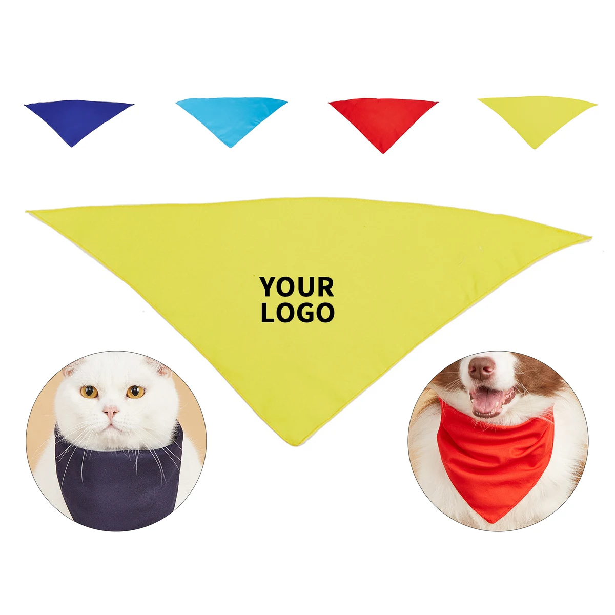 Triangle Dog Bandana Sublimation Printing Design 1