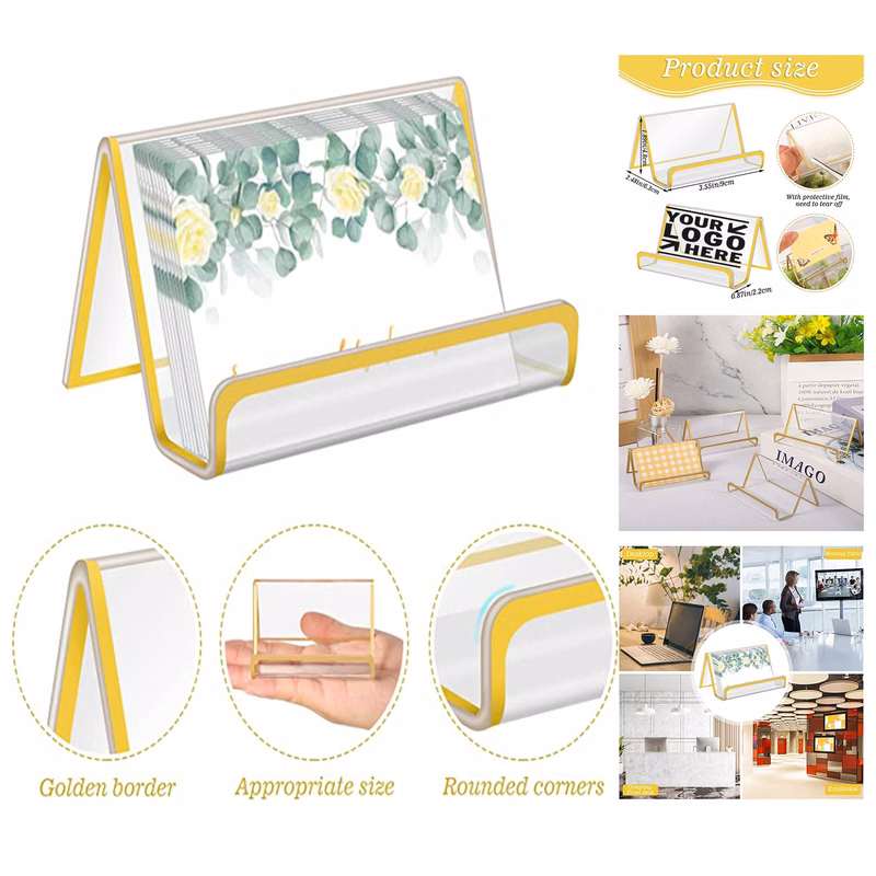Acrylic Clear Business Cards Holder