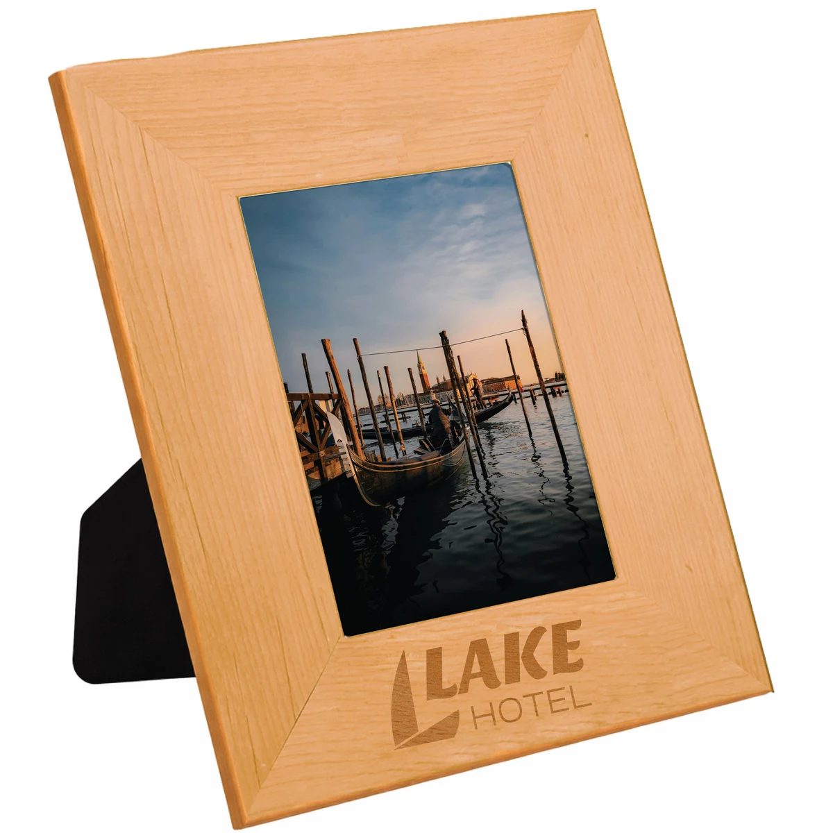 3" x 5" Genuine Red Alder Picture Frame 1