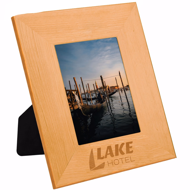3" x 5" Genuine Red Alder Picture Frame